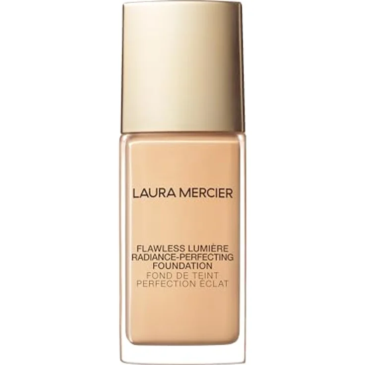 Laura Mercier Flawless Lumière Radiance Perfecting Foundation, 30 ml, mittlere bis volle Deckkraft, Ecru – Bild 1