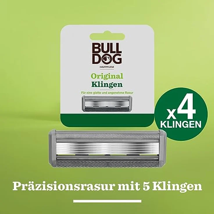 Bulldog Rasierklingen 4er, 1 Stück – Bild 2