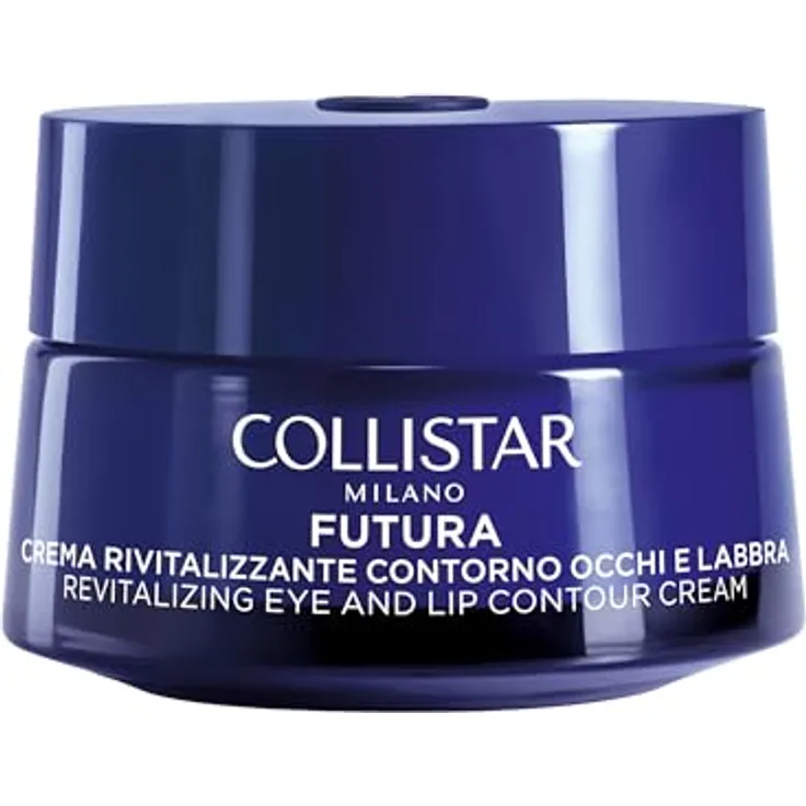 Collistar Futura Anti-Aging-Augen- und Lippencreme, belebend, mit pflanzlichen Peptiden und Antioxidantien, dermatologisch getestet, 15 ml