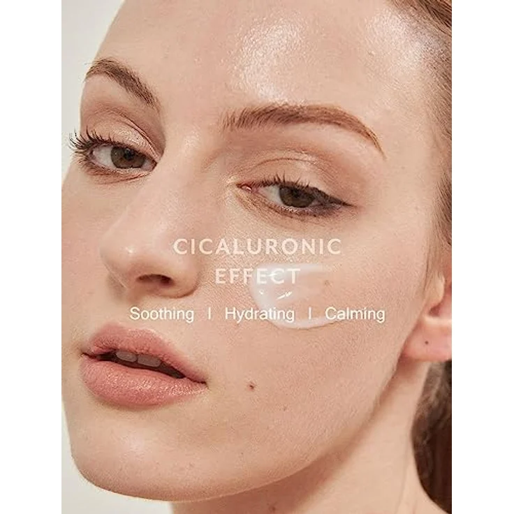 MIZON CICALURONIC GEL TREATMENT (50ml) Koreanische Hautpflege – Beruhigende Gelcreme mit Centella Asiatica und Hyaluronsäure – Für fettige und empfindliche Haut – Vegane Formel – Bild 2
