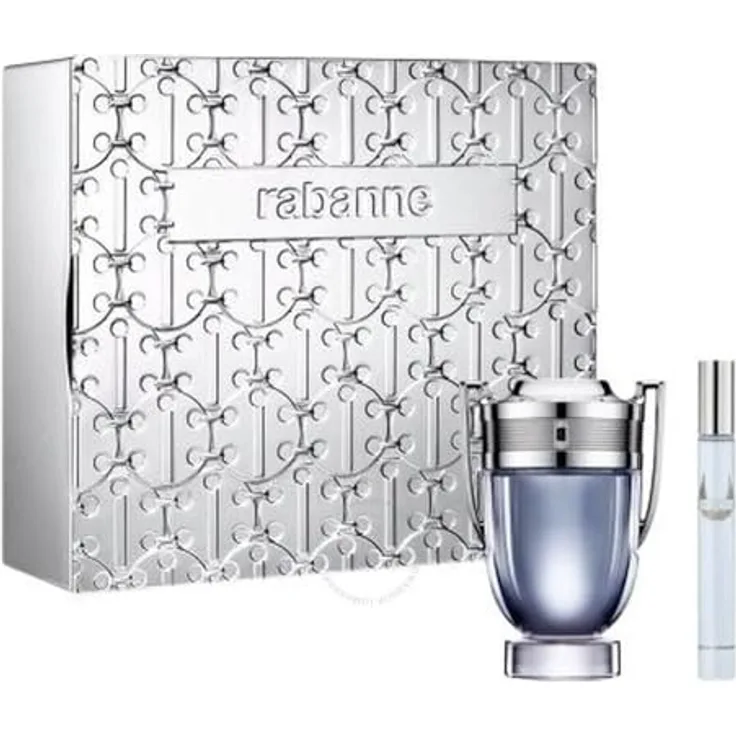 Paco Rabanne Invictus Set, Herren-Duftset mit 100ml & 10ml EDT