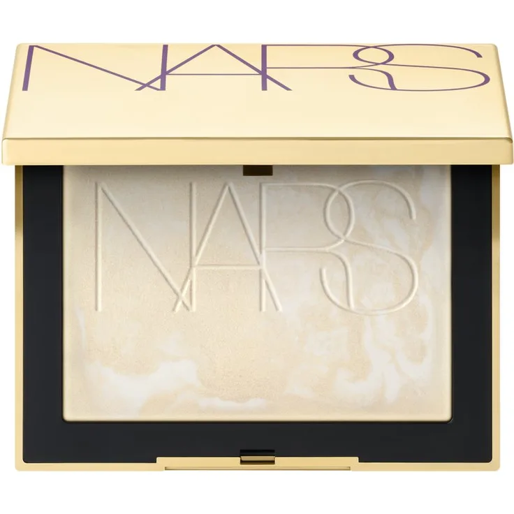 NARS Gold Dust Light Reflecting Setting Powder Highlighter, Farbton GOLD DUST, 10 g, mattierendes Puder für ein strahlendes Hautbild