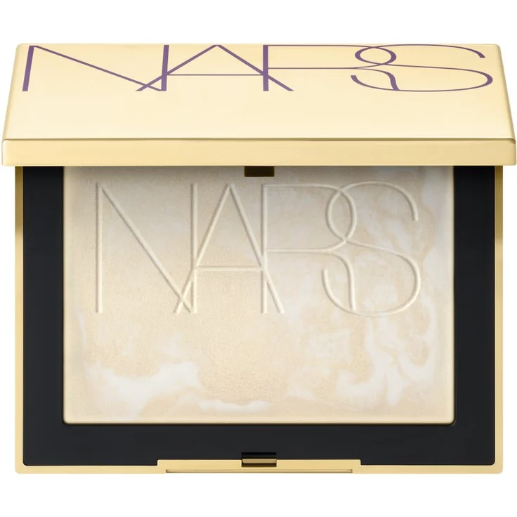 NARS Gold Dust Light Reflecting Setting Powder Highlighter, Farbton GOLD DUST, 10 g, mattierendes Puder für ein strahlendes Hautbild