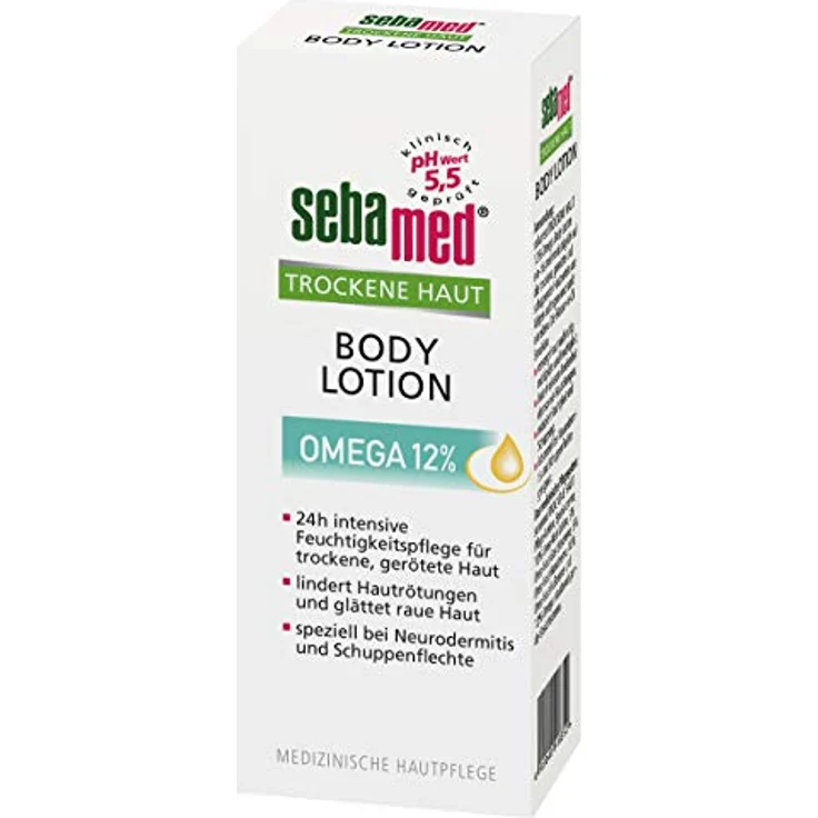Sebamed Trockene Haut Omega 12% Bodylotion 200 ml  – Bild 4