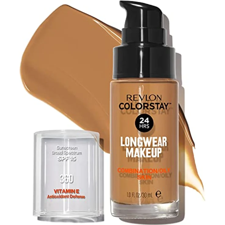 Revlon Colorstay Makeup Combi/Oily Skin 360 Golden Carmel 30ml – Bild 2