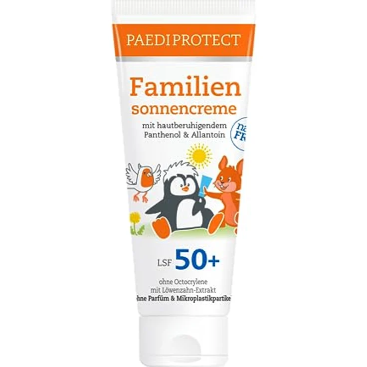 PAEDIPROTECT Familiensonnencreme LSF50+, 200ml – Bild 1