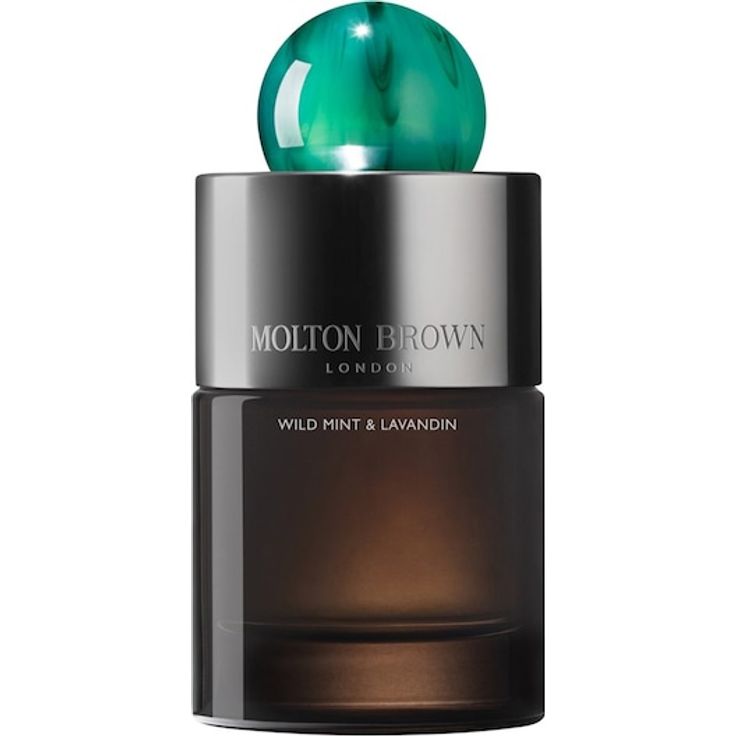 Molton Brown Wild Mint & Lavandin Eau de Parfum Spray Unisex, 7,5 ml, frischer Kräuterduft mit Kornminze und provenzalischem Lavendel