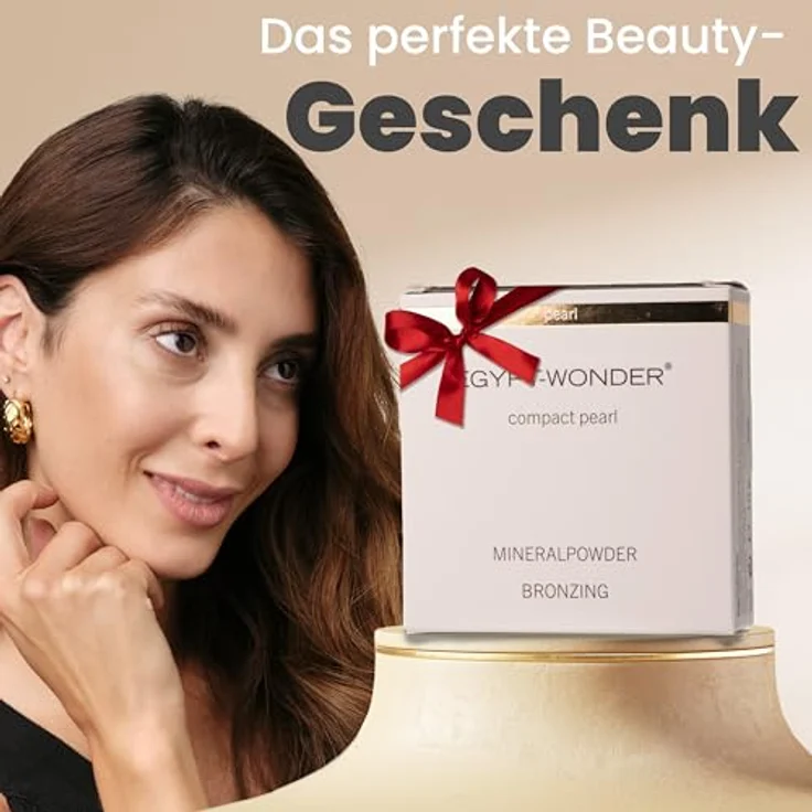 Egypt-Wonder Kompakt-Puder Compact Single Mineral Bronzing Powder Pearl 11 g – Bild 5