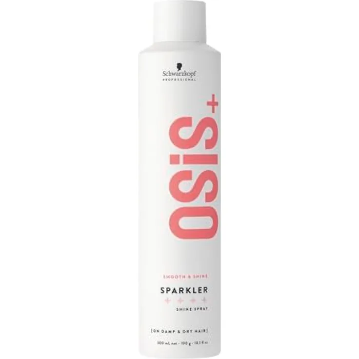 Schwarzkopf Professional Osis+ Sparkler Glanzspray 300 ml - Geeignet für verschiedene Sportarten und Aktivitäten, langlebig