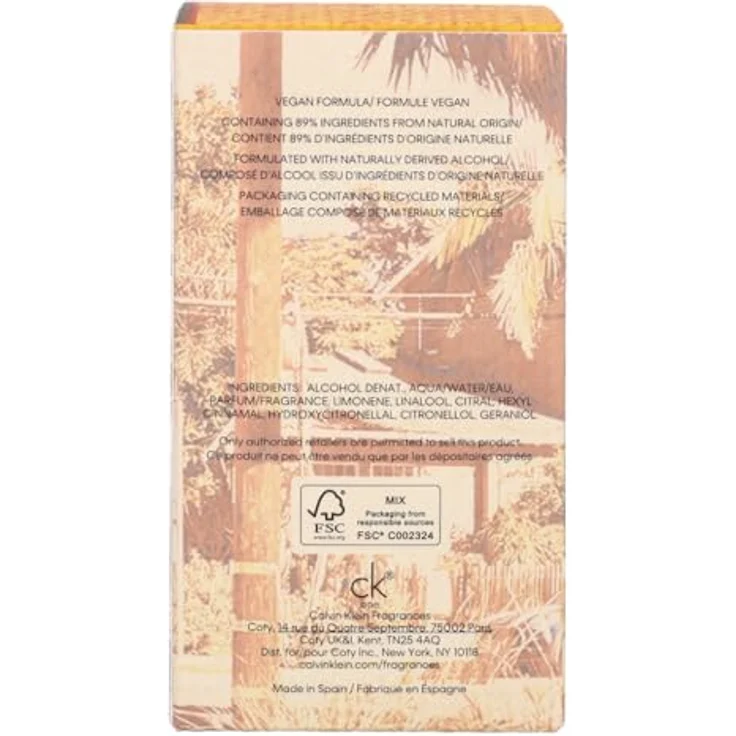 Calvin Klein CK one Summer Daze Eau de Toilette (EdT) Unisexduft 100 ml – Bild 4