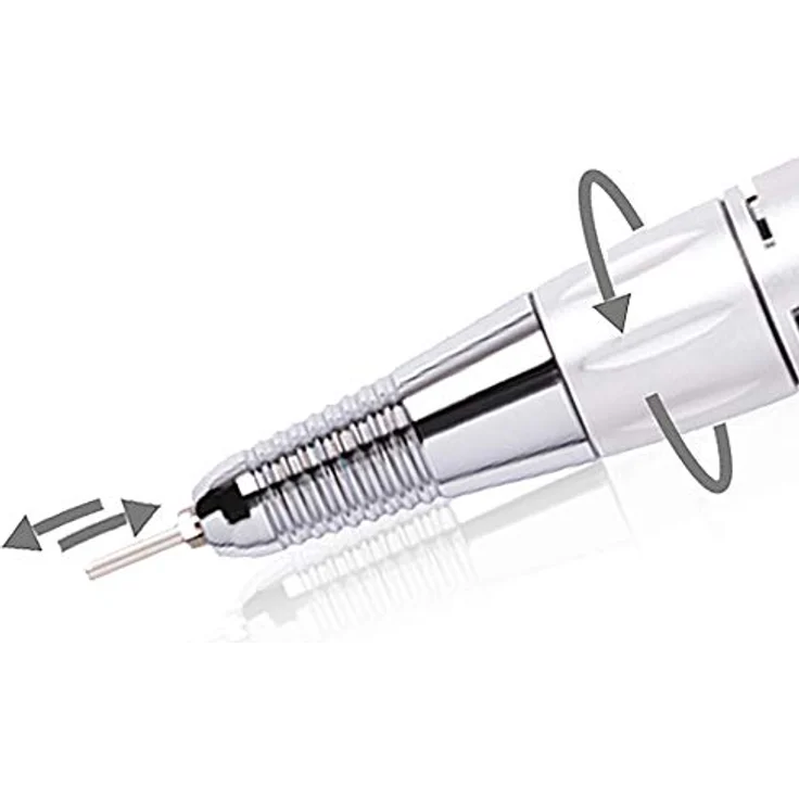Promed the file 525 elektrische Nagelfeile, Nagelfräser für Nail art und Nageldesign, Gel Acryl Naturnägel, Maniküre Pediküre Hornhautentfernung 25000 U/min – Bild 6