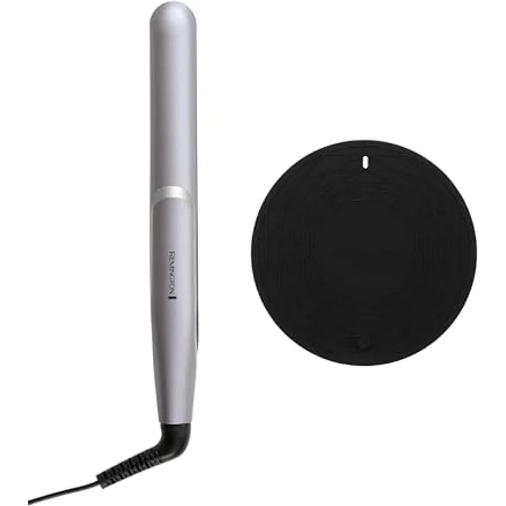 Remington S9880 PROluxe You Glätteisen, bis 230 °C, Memory-Funktion, digitale Temperatureinstellung, LCD Display, StyleAdapt-Technologie, silber – Bild 10