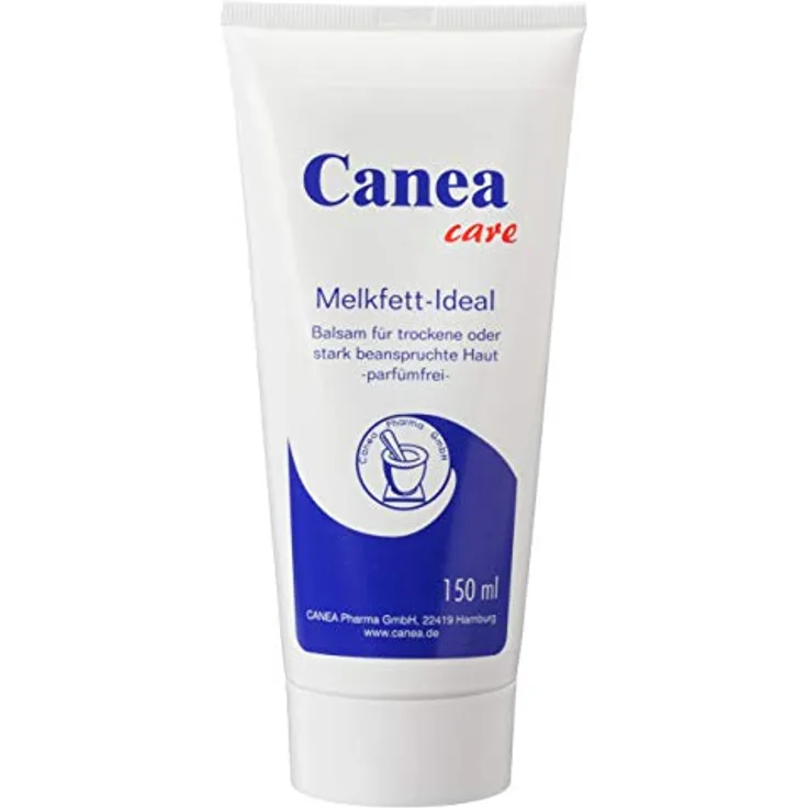 PHARMA PETER MELKFETT Canea Ideal Balsam Tube, 150 ml - Parfümfrei, Deutsches Qualitätsprodukt