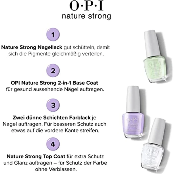 OPI Nature Strong Nagellack 15 ml Spring Into Action – Bild 5