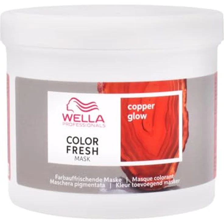 Wella Professionals Color Fresh Mask Copper Glow – Haarkur mit Avocadoöl – 500 ml – Bild 1