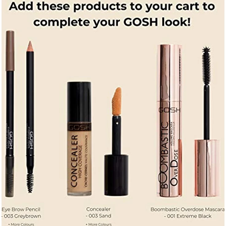 Gosh BB Cream Foundation Primer Moisturizer #02-Beige 30 ml – Bild 7