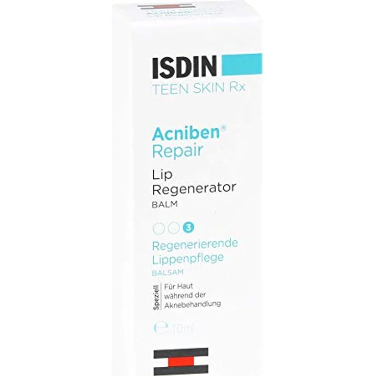 ISDIN Acniben Repair Lippenbalsam, 10ml, intensive Lippenpflege für beanspruchte Lippen – Bild 5