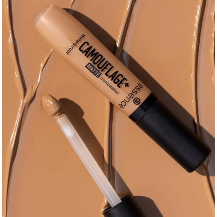 essence CAMOUFLAGE+ MATTE Flüssig-Korrektor, hochpigmentierter Concealer mit Matt-Effekt, Farbton 230, 8 ml – Bild 7