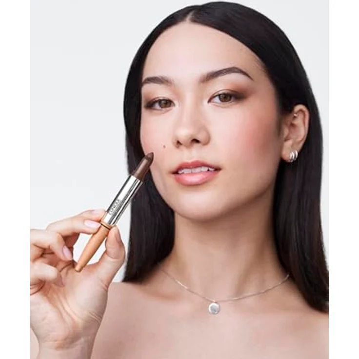 Clinique High Impact Shadow Play™ Shadow & Definer Lidschatten-Stift Duo, Farbton Café Au Lait, 1,9 g mit langanhaltender Farbabdeckung und einfacher Blendbarkeit – Bild 4