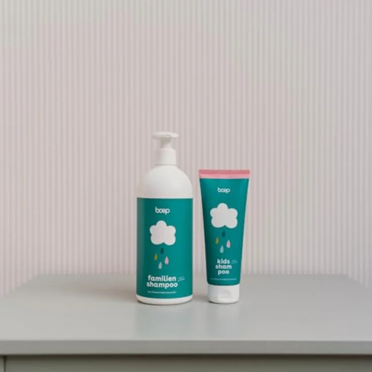 boep Familienshampoo 2-in-1 | Mildes Shampoo und Duschgel für Kinder & Erwachsene, beruhigende Pflege mit Bio-Ringelblumenextrakt, vegane Naturkosmetik (500ml) – Bild 4