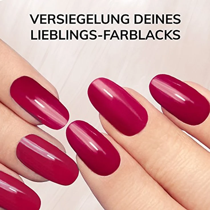 Manhattan Super Gel Top Coat, Maniküre Effekt ganz ohne UV Licht, Durchsichtiger Überlack mit bis zu 14 Tagen Halt, Farbe Clear 001, 1 x 12ml – Bild 5