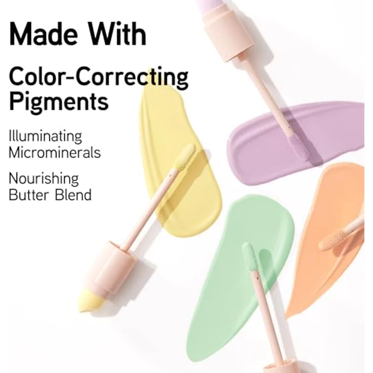 Physicians Formula Butter Glow Concealer, hochpigmentierter Concealer für Damen, Farbton Peach, 5,6 ml – Bild 5