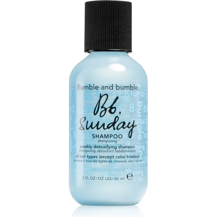 Bumble and bumble Bb. Sunday Shampoo, reinigendes Detox-Shampoo, 60 ml für frisches und gesundes Haar