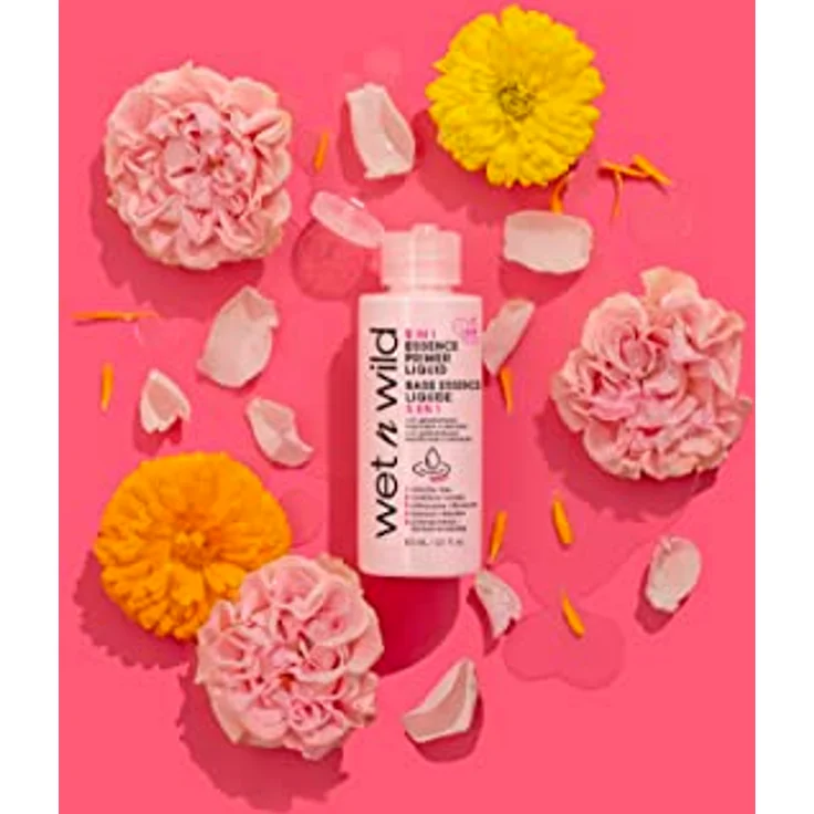 Wet n Wild 5-in-1 Essence, flüssiger Make-up Primer, 65 ml, vegan, glättet die Haut, erhöht den Halt des Make-ups – Bild 5