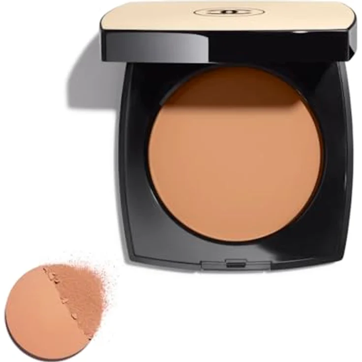 CHANEL Les Beiges Healthy Glow Sheer Powder - B60 (12 g), Kompaktpuder in natürlicher Farbe