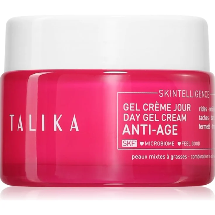 Talika Skintelligence Anti-Age Regenerating Day Gel Cream, 50 ml, Feuchtigkeitsspendende Gesichtscreme mit Tiefenwirkung für Damen