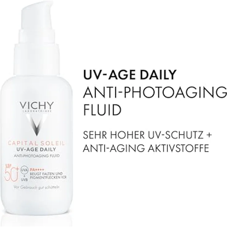 Vichy Capital Soleil UV-Age Daily SPF 50+ Sonnencreme 40 ml – Bild 6
