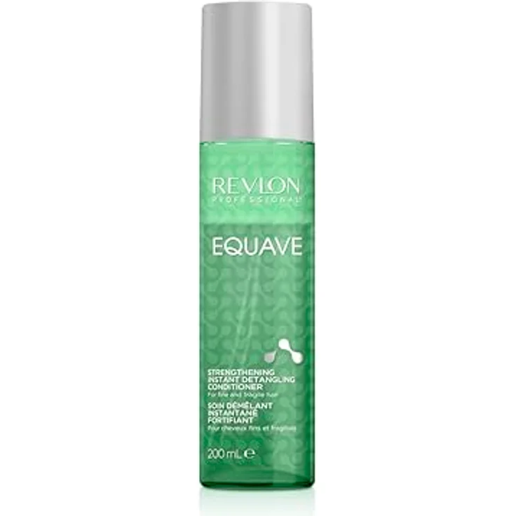 REVLON PROFESSIONAL EQUAVE Strengthening Instant Detangling Conditioner, 200 ml, entwirrender Leave in Sprühconditioner für feines & brüchiges Haar, 2-Phasen Haarpflege mit Hitzeschutz – Bild 1