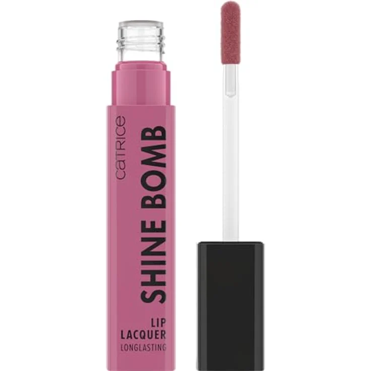 Catrice Shine Bomb Lip Lacquer, Lippenstift, Nr. 060, Nude, langanhaltend, sofortiges Ergebnis, glänzend, farbintensiv, vegan, ölfrei, ohne Parabene, ohne Mikroplastikpartikel, 1er Pack (3ml) – Bild 1