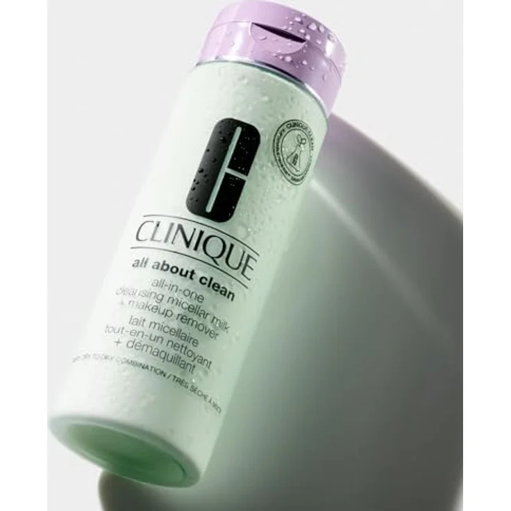 Clinique All About Cleansing Micellar Milk + Make-Up R I Ii 200 ml, für Damen und Herren – Bild 3