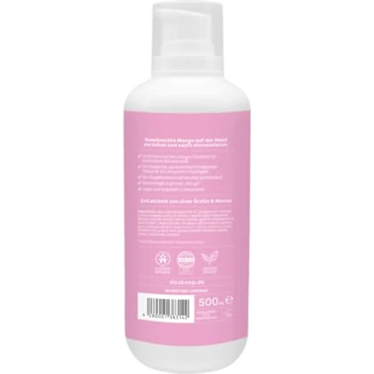 boep Bodylotion, pflegende Körpermilch für sensible, trockene Haut mit Bio-Olivenöl und Calendula, 500ml, vegan, entwickelt von einer Ärztin & Mama – Bild 2