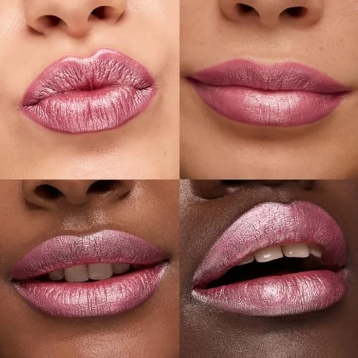 KIKO Milano Metal Flüssig-Lippenstift mit Metallic-Effekt, 6.5 ml, Farbton 02 Vintage Rose – Bild 3