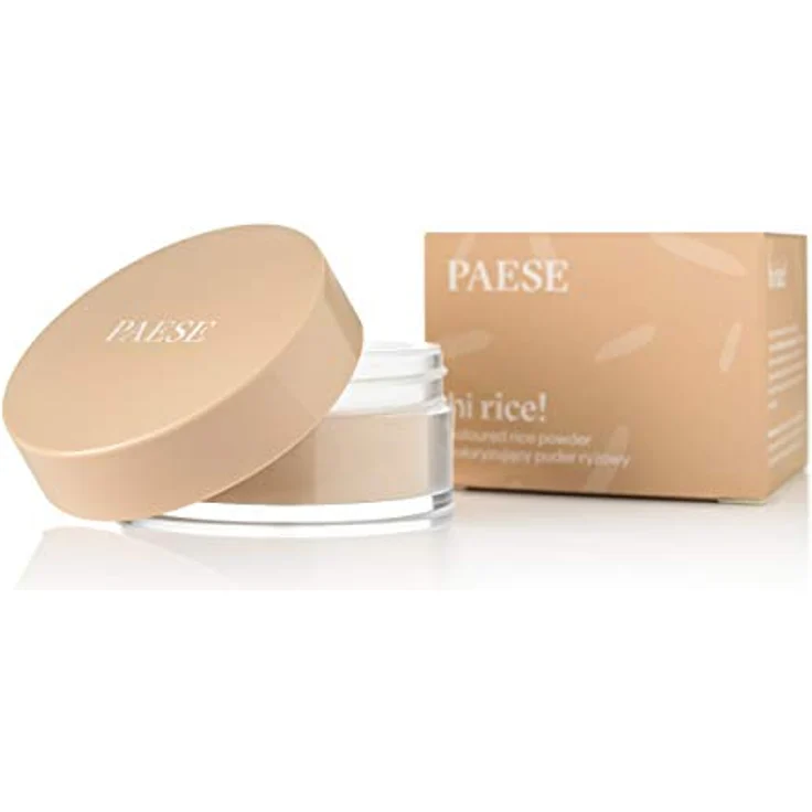 Paese Hi Rice Coloured Rice Powder Puder, 20 Natural, 30 g – Bild 2