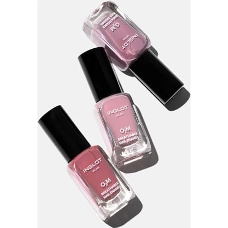 Inglot O2M Atmungsaktiv Nagellack 11 ml Nr. 678, wasser- und luftdurchlässig, langer Halt, frei von schädlichen Inhaltsstoffen – Bild 4