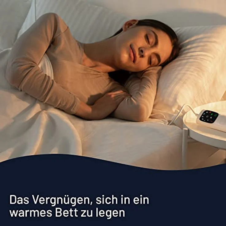 Imetec 6015Q - SCALDASONNO 50 Lana Merino E 50 POLIESTERE 2 Temperature MATRIMONIALE Con THERMOBLO – Bild 3