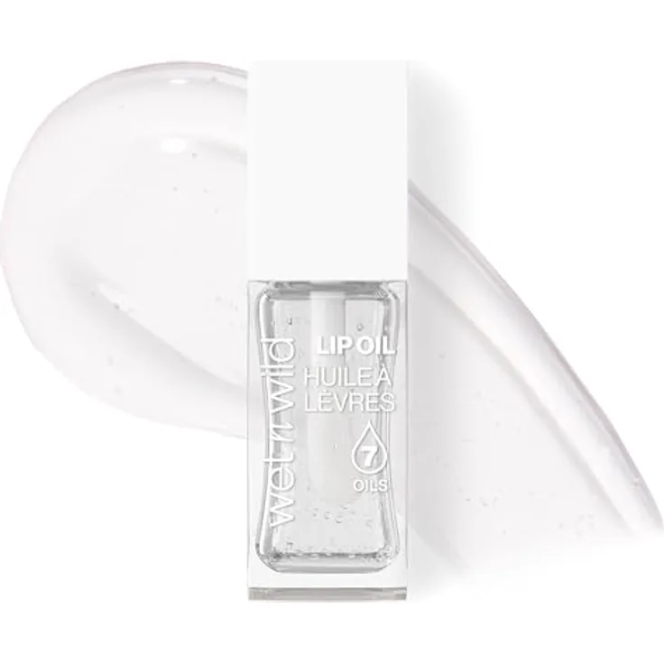 wet n wild Lip Oil für Damen, 7,77 ml, mit 7 natürlichen Ölen, leichter nicht klebender Textur, mint-vanille Duft