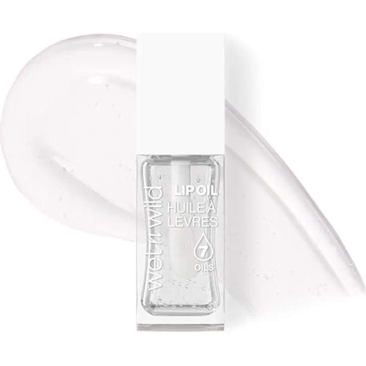 wet n wild Lip Oil für Damen, 7,77 ml, mit 7 natürlichen Ölen, leichter nicht klebender Textur, mint-vanille Duft – Bild 1
