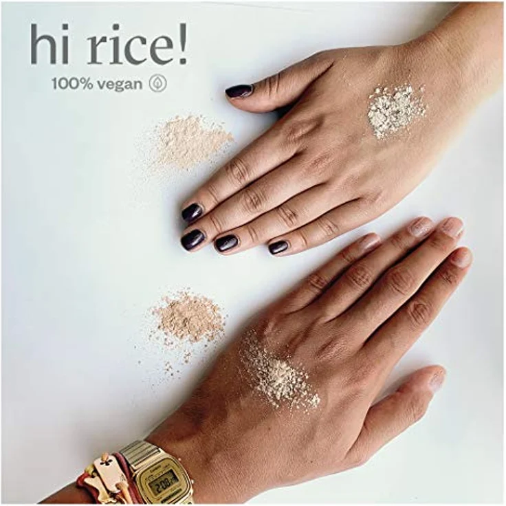 Paese Hi Rice Coloured Rice Powder Puder, 20 Natural, 30 g – Bild 4