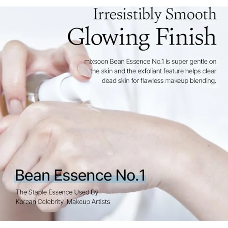 mixsoon Bohnenessenz 1,69 fl oz 50 ml | Natürliches fermentiertes Sojabohnenserum zur Befeuchtung und Pflege der Haut | Tierversuchsfrei – Bild 2