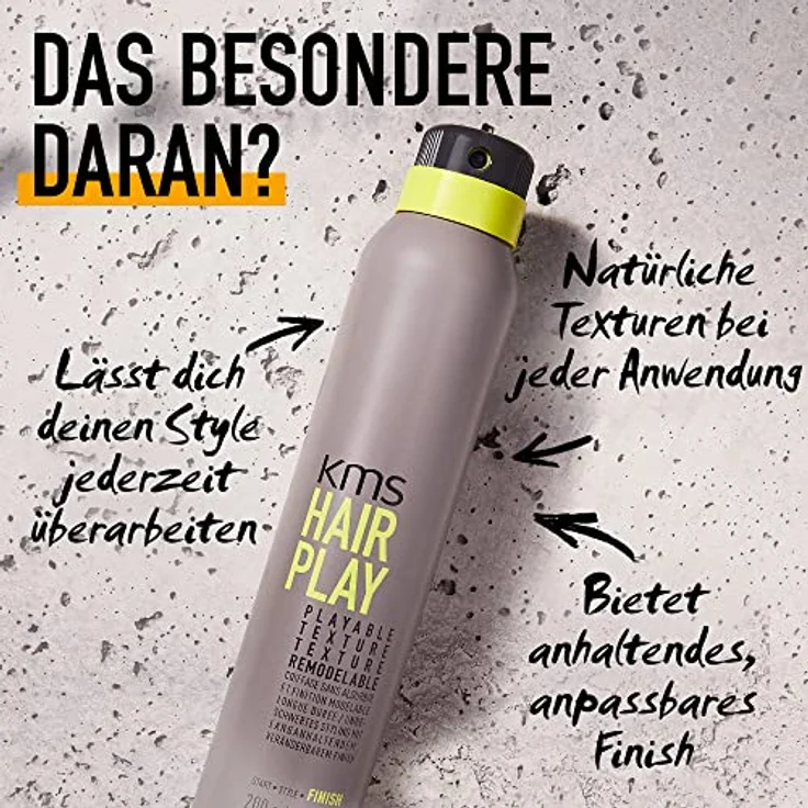 KMS Hair Play Playable Texture 200 ml – Bild 2
