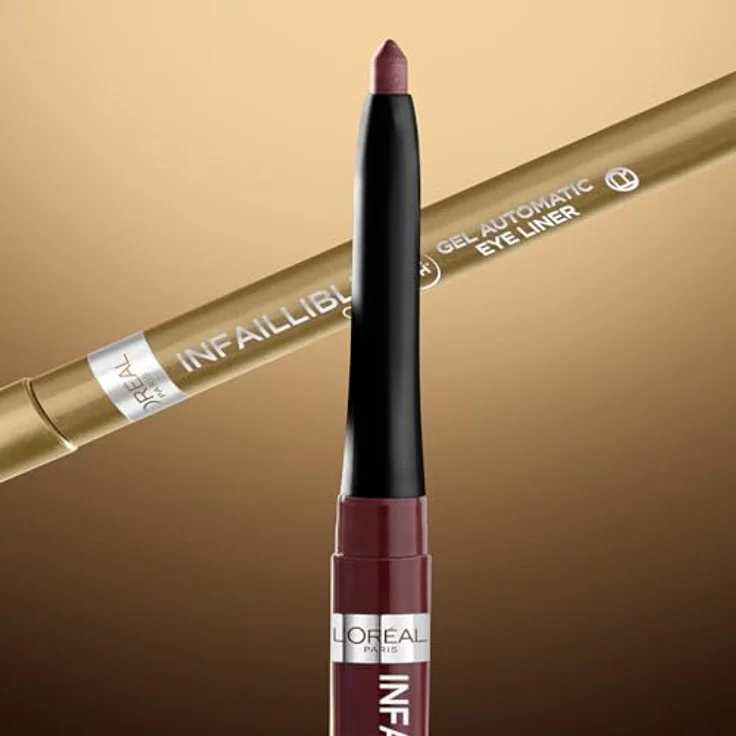 L’Oréal Paris Infaillible Grip 36h Gel Automatic Liner, wasserfester Gel-Stift für die Augen, 13 Velvet Bordeaux, 5 g – Bild 4