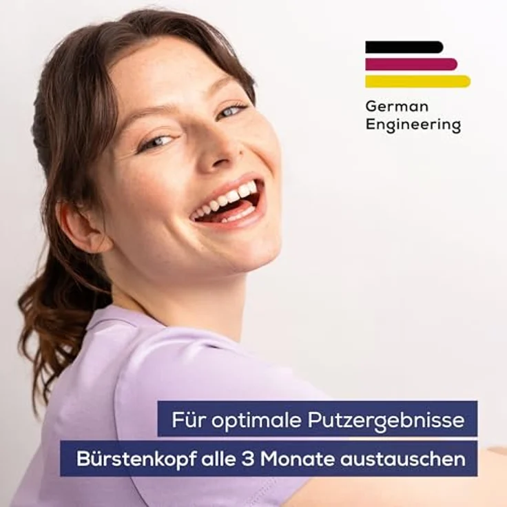 Beurer TB Sensitive Eco Aufsteckbürsten, 4 Bürstenköpfe für elektrische Zahnbürste, kompatibel mit Oral-B, 100% nachwachsende Rohstoffe, Weich, effektive Zahnreinigung – Bild 5