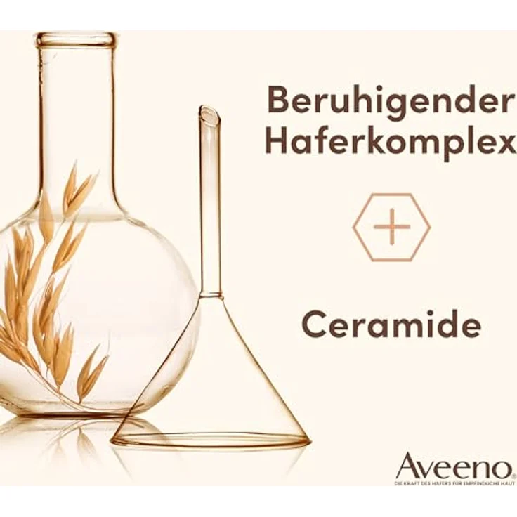Aveeno Dermexa vegane Duschcreme seifenfreie Pflegedusche mit beruhigendem Haferkomplex, 300 ml, für sehr trockene, juckende, empfindliche, zu Ekzemen neigende Haut – Bild 3
