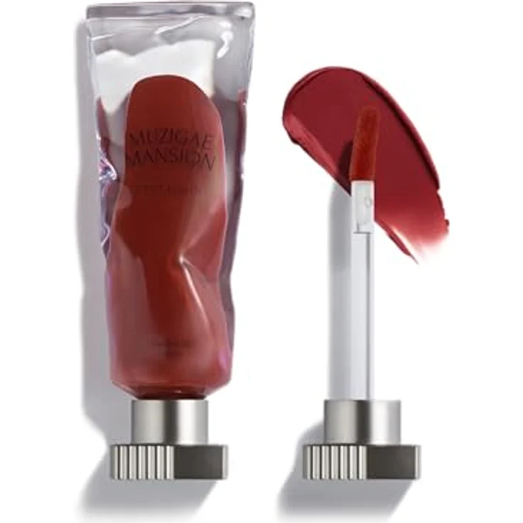 MUZIGAE MANSION Objet Liquid, langanhaltender flüssiger Lippenstift mit Matt-Effekt, Farbton 008 Dominant, 6 ml – Bild 1