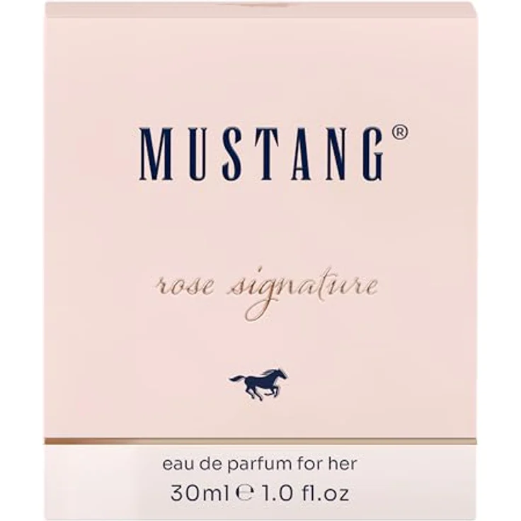 MUSTANG Signature for her, Blumig-holziges Eau de Parfum Damen, 30ml mit Pfirsichblüte, Maiglöckchen und Patchouli – Bild 3