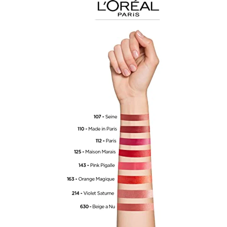 LOréal Paris Color Riche Feuchtigkeitsspendender Lippenstift 4,8 g Farbton 107 Seine Sunset – Bild 5